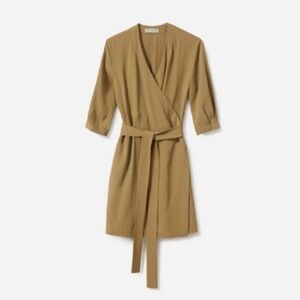NWOT Everlane The Japanese GoWeave Wrap midi Dress